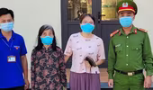 Công an xã Mai Lâm giúp cụ bà đi lạc tìm được người thân 
