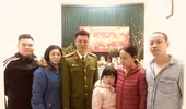 Đầu xuân mới Công an xã Thanh Liệt tìm người thân cho cháu bé bị lạc