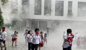 Hàng nghìn học sinh tham gia tình huống trải nghiệm cháy