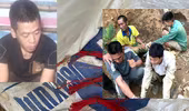 Bắt nhóm đối tượng dùng mìn khai thác vàng trái phép