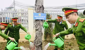 Công an quận Hoàng Mai phát động “Tết trồng cây đời đời nhớ ơn Bác Hồ”
