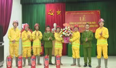 Ra mắt Đội phòng cháy, chữa cháy tự nguyện tại làng nghề di sản văn hóa phi vật thể