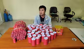 Công an huyện Thanh Trì bắt đối tượng mua bán gần 20 kg pháo nổ