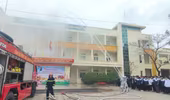 Trên 600 học viên trải nghiệm ứng phó sự cố cháy nguy hiểm