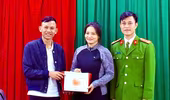 Công an hỗ trợ trả lại 5 tỷ đồng cho công dân