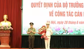 Công an Hà Nội công bố quyết định của Bộ trưởng Bộ Công an về công tác cán bộ