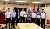 Đoàn đại biểu Công an Hà Nội thăm, làm việc với Đại sứ quán Việt Nam tại Nhật Bản