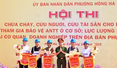 Phường Hồng Hà phát huy phương châm 4 tại chỗ, giảm thiệt hại do cháy, nổ gây ra
