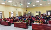 Bồi dưỡng nghiệp vụ cho lực lượng tham gia bảo vệ an ninh trật tự xã Yên Lãng