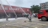Diễn tập cứu nạn, cứu hộ tại siêu thị Lan Chi Phú Xuyên
