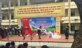 Hơn 1.600 học sinh trải nghiệm thoát nạn trong hỏa hoạn