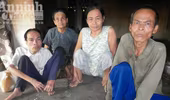 Xót xa hoàn cảnh một gia đình toàn người tàn tật