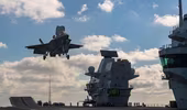 [ẢNH] Tàu sân bay Anh tổn thất tiêm kích F-35 khi chưa kịp "răn đe" Nga