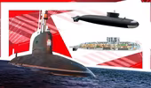[ẢNH] Tàu ngầm Nga có thể tiêu diệt hàng không mẫu hạm Mỹ trong 4 bước?