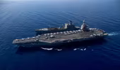 Tàu sân bay Mỹ ngoài khơi Yemen là tín hiệu báo trước cuộc tấn công lực lượng Houthi?