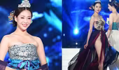 [ẢNH] ‘Cắt xẻ' hanbok, thí sinh hoa hậu Hàn Quốc khoe thân quá đà 