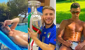 [ẢNH] Muôn cách nghỉ xả hơi sau Euro 2020 của các siêu sao bóng đá 