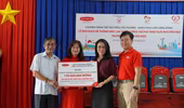 Dai-ichi Life Việt Nam tài trợ hệ thống máy lọc nước và quà khuyến học tại Xã Xuyên Mộc