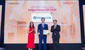 Shinhan Life Việt Nam nhận danh hiệu "Doanh nghiệp vì cộng đồng" năm thứ hai liên tiếp