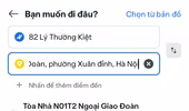 Khách đi xe công nghệ băn khoăn vì không thể đặt xe qua app theo địa chỉ mới