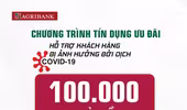 Agribank tăng gấp đôi quy mô gói tín dụng ưu đãi khách hàng bị ảnh hưởng bởi Covid-19