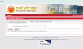 Tổng cục Thuế: Website "https://tracuutthvt.com/" là giả mạo cơ quan thuế