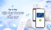 NAPAS ra mắt dịch vụ thanh toán di động Tap & Pay