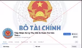 Trang facebook “Tiếp nhận Xử lý Thu hồi và Hoàn trả vốn treo” là giả mạo