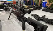 Súng bắn tỉa, bình xịt cay, áo giáp chống đạn AK…tại triển lãm trang thiết bị hỗ trợ công tác nghiệp vụ của Bộ Công an