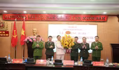 Công bố Quyết định của Chủ tịch nước về thăng cấp bậc hàm tướng Công an nhân dân