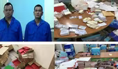 ‘Bóc’ đường dây làm giấy tờ giả cực ‘khủng’, thu trên 5 tấn phôi và gần 4.000 con dấu