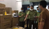 Đột kích kho sản xuất mỹ phẩm nghi giả mạo thương hiệu nước ngoài