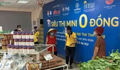 ‘Siêu thị mini 0 đồng’ và chuyện của chị Lý