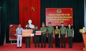 Công an Hà Nội thăm, tặng quà Trung tâm Điều dưỡng thương binh Nho Quan