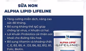 Sữa non Alpha lipid giải pháp hỗ trợ tăng cường sức khỏe toàn diện