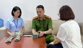 Công an phường Việt Hưng phối hợp xác minh, trả lại gần 400 triệu đồng cho công dân