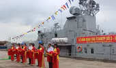 Thêm tàu pháo TT400TP "made in Vietnam" được bàn giao cho Quân chủng Hải quân