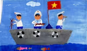 “Cháu ước mơ trở thành đô đốc hải quân”