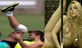 Pique và Shakira lo lộ clip phòng the