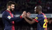 Abidal lần đầu trở lại sân cỏ sau 406 ngày