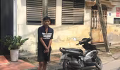 Đang trộm xe máy thì bị chủ nhà phát hiện bắt giữ