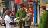 Công an quận Đống Đa, Hà Nội: Xử phạt 46 trường hợp không đeo khẩu trang nơi công cộng