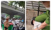Bắt giam đối tượng tấn công Cảnh sát giao thông