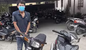 Mới ra tù lại gây ra hàng chục vụ trộm cắp xe máy