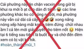Đăng tin sai sự thật về việc tiêm vaccine phòng Covid-19, người phụ nữ bị xử phạt