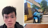 Người dân và lực lượng Công an bắt quả tang đối tượng đang phá khóa xe máy