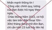 Người phụ nữ sập "bẫy lừa" tuyển cộng tác viên bán hàng online, mất 230 triệu đồng