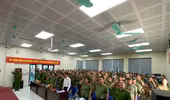 Tập huấn nghiệp vụ cho lực lượng bảo vệ an ninh trật tự ở cơ sở 