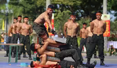 Mãn nhãn những pha biểu diễn võ thuật của Cảnh sát cơ động