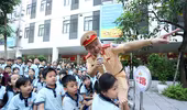 Công an Hà Nội cùng Trường Tiểu học Kim Liên chung tay lan tỏa văn hóa giao thông